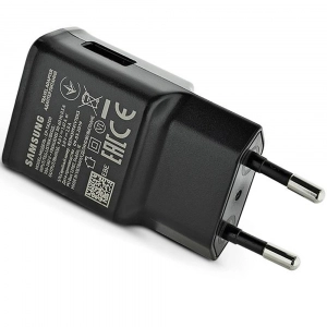 Chargeur secteur Fast-Charge USB origine Samsung EP-TA200EBE noir