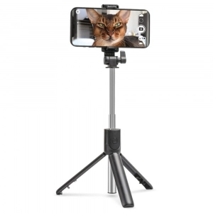 Perche Selfie et trépied extensible 67 cm avec télécommande bluetooth