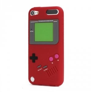 Coque souple rouge aspect Game Boy pour iPod Touch 5