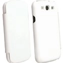 DONSOBOOKBLANS3 - 75549 Etui Galaxy S3 i9300 Krusell Donso FlipCover à rabat latéral blanc