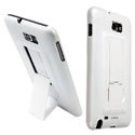 89649-NOTE - Coque rigide ActionCover Blanche pour Samsung Galaxy Note avec bequille amovible