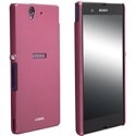 89800-XPERIAZ - Coque arrière Colorcover Krusell rose pour Sony Xperia Z