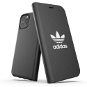 ADIDAS-FOLIP11PRONOIR - Etui iPhone 11 PRO Adidas folio noir rabat latéral