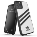 ADIDAS-MOULDIP11PROBLANC - Coque iPhone 11 Pro Adidas Originals Moulded blanche bandes noires