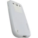ALUMORBLANCS3 - Coque Alumor Capdase blanc Métal Galaxy S3 i9300