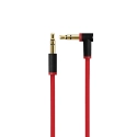 BEATS-MHE12GA - Câble Audio Apple Beats jack Mâle / Mâle 3,5 mm rouge 1,37 mètre