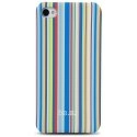 BEEZ-ALLUREIP5ESTIVAL - BE-EZ Coque LA Cover Allure Estival rayures colorés pour iPhone 5s