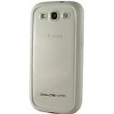 BIMATDVI9300BLANC - Coque bimatière blanche Samsung Galaxy S3 i9300