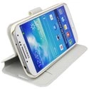 BOOKSTYLE-S4BLANC - Etui Flip and Stand rabat Galaxy S4 I9500 bookstyle blanc