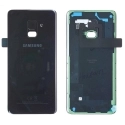 CACHE-A82018NOIR - Dos Samsung Galaxy A8 2018 en verre coloris noir
