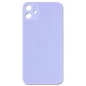 CACHE-IP11MAUVE - Vitre arrière (dos) iPhone 11 coloris mauve en verre