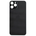 CACHE-IP11PROMAXNOIR - Vitre arrière (dos) iPhone 11 Pro Max coloris noir en verre (appellation Gris Sidéral)