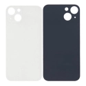 CACHE-IP13BLANC - Vitre arrière (dos) iPhone 13 coloris blanc en verre
