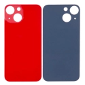 CACHE-IP13MINIROUGE - Vitre arrière (dos) iPhone 13 Mini coloris rouge en verre