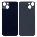 CACHE-IP13NOIR - Vitre arrière (dos) iPhone 13 coloris noir en verre