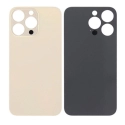 CACHE-IP13PMAXGOLD - Vitre arrière (dos) iPhone 13 Pro Max coloris Or / Gold en verre