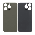 CACHE-IP13PMAXNOIR - Vitre arrière (dos) iPhone 13 Pro Max coloris Graphite en verre