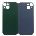 CACHE-IP13VERT - Vitre arrière (dos) iPhone 13 coloris vert en verre