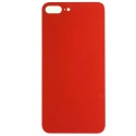 CACHE-IP8PLUSROUGE - Vitre arrière (dos) iPhone 8+ coloris rouge en verre