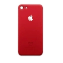 CACHE-IP8ROUGE - Vitre arrière (dos) iPhone 8 coloris rouge en verre