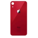 CACHE-IPXRROUGE - Vitre arrière (dos) iPhone XR coloris rouge en verre