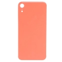 CACHE-IPXRSAUMON - Vitre arrière (dos) iPhone XR coloris corail en verre