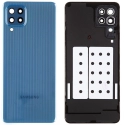 CACHE-M324GBLEU - Dos (cache batterie) origine Samsung Galaxy M32(4G) coloris bleu avec lentille photo