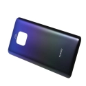 CACHE-MATE20BLEU - Dos cache arrière Huawei Mate-20 en verre bleu 