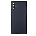 CACHE-NOTE10PLUSNOIR - Face arrière vitre du dos noir Galaxy Note-10+