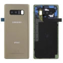 CACHE-NOTE8GOLD - Face arrière vitre du dos gold origine Galaxy Note-8