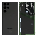 CACHE-S22ULTRANOIR - Cache batterie vitre arrière origine Samsung Galaxy S22 Ultra coloris noir
