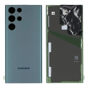 CACHE-S22ULTRAVERT - Cache batterie vitre arrière origine Samsung Galaxy S22 Ultra coloris vert