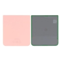 CACHE-ZFLIP3ROSE - Cacha arrière inférieur pour Z-Flip 3(5G) coloris rose