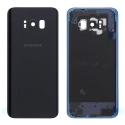 CACHEOR-S8PLUSNOIR - Face arrière vitre du dos noir origine Samsung Galaxy S8-Plus SM-G955
