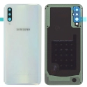 CACHEORI-A50BLANC - Face arrière vitre du dos blanc origine Galaxy A50