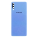 CACHEORI-A70BLEU - Face arrière vitre du dos bleu origine Galaxy A70