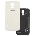 CACHES5BLANC - Cache batterie blanc origine Samsung S5 avec joint étanchéité