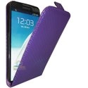 HCARBON-NOTE2-VIO - Etui Carbone violet pour Samsung Galaxy Note 2 N7100