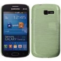 CASYMETALS7390VERT - Coque ultra fine effet métallisé pour Samsung Galaxy Trend Lite S7390 coloris vert