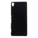 CASYXPXANOIR - Coque rigide Noire pour Sony Xperia XA mat toucher rubber gomme