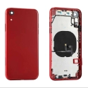 CHASSIS-IPXRROUGE - Châssis avec nappes boutons iPhone XR coloris rouge