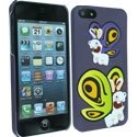 CLCIP5BUTTERFLY - Coque Butterfly Lapins Cretins pour iPhone 5