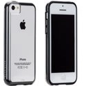 CMTOUGHIP5CTRANSNO - Coque Case-Mate Tough transparente et noire Apple iPhone 5C