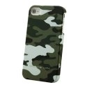 COVCAMOUIP4DV1065 - Coque arrière camouflage kaki pour iPhone 4 et 4s