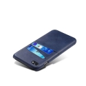 COVCARTE-IP8BLEU - Coque iPhone 7/8 coloris bleu avec logements cartes