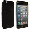 NZCOVCUIR-IP5-NOIR - Coque noire aspect cuir iPhone 5s