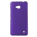 COVGRANITVIOLETLUM640 - Coque rigide violet Lumia 640 granitée toucher rugueux résistant