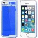 COVLABYIP5BLEU - Coque rigide iPhone 5S collection Labyrinthe bleu avec bille a l'intéieur