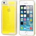 COVLABYIP5JAUNE - Coque rigide iPhone 5S collection Labyrinthe jaune avec bille a l'intéieur