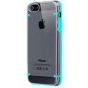 COVPLEXIGRIFIP5BLEU - Coque plexiglass contour et griffes bleues pour iPhone 5